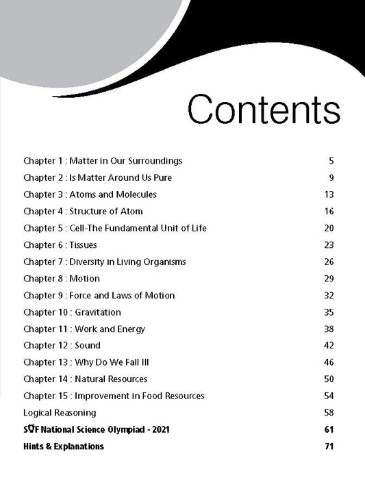 MTG NSO Olympiad Workbook Class 9