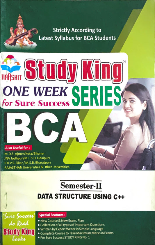 Year 1 - BCA Data Structure using C++ ONE WEEK - MDSU