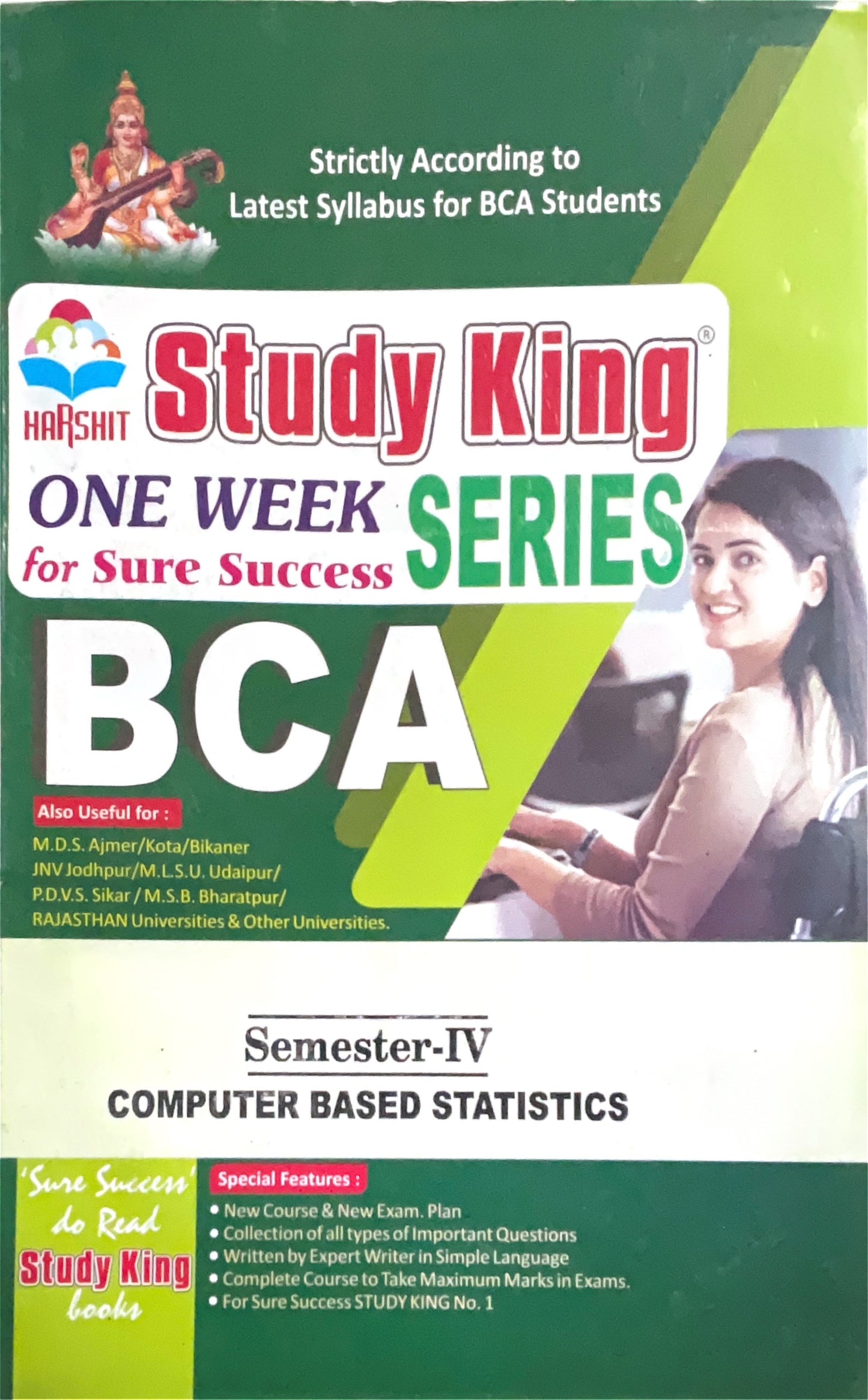 Year 2 - BCA Computer Based Statistics ONE WEEK - MDSU