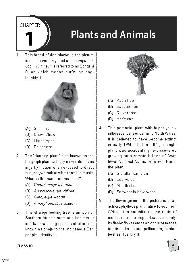 MTG IGKO Olympiad Workbook Class 10