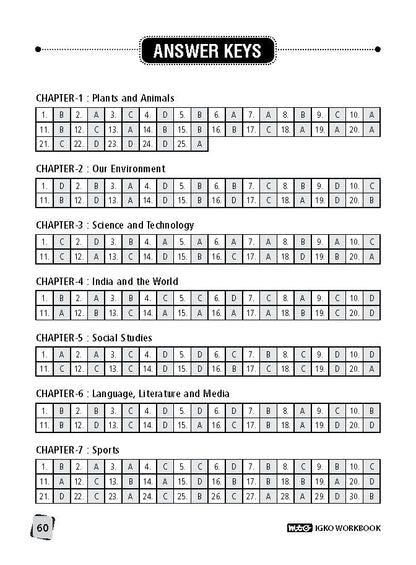 MTG IGKO Olympiad Workbook Class 10