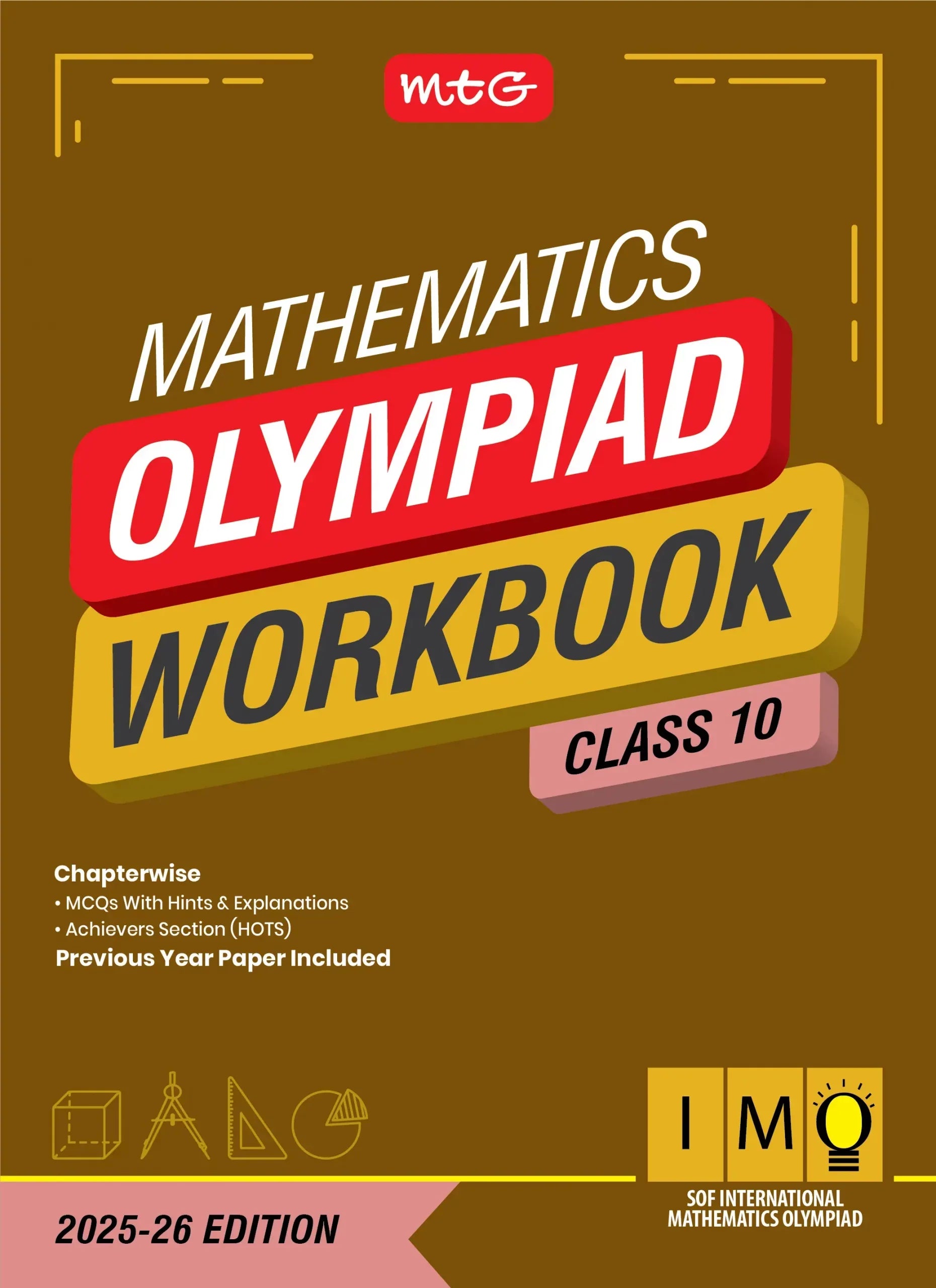 MTG IMO Olympiad Workbook Class 10 