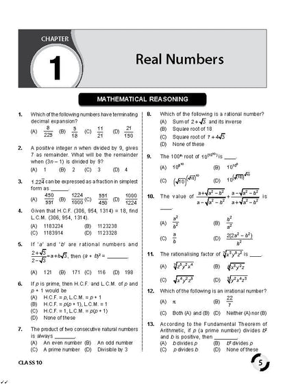 MTG IMO Olympiad Workbook Class 10