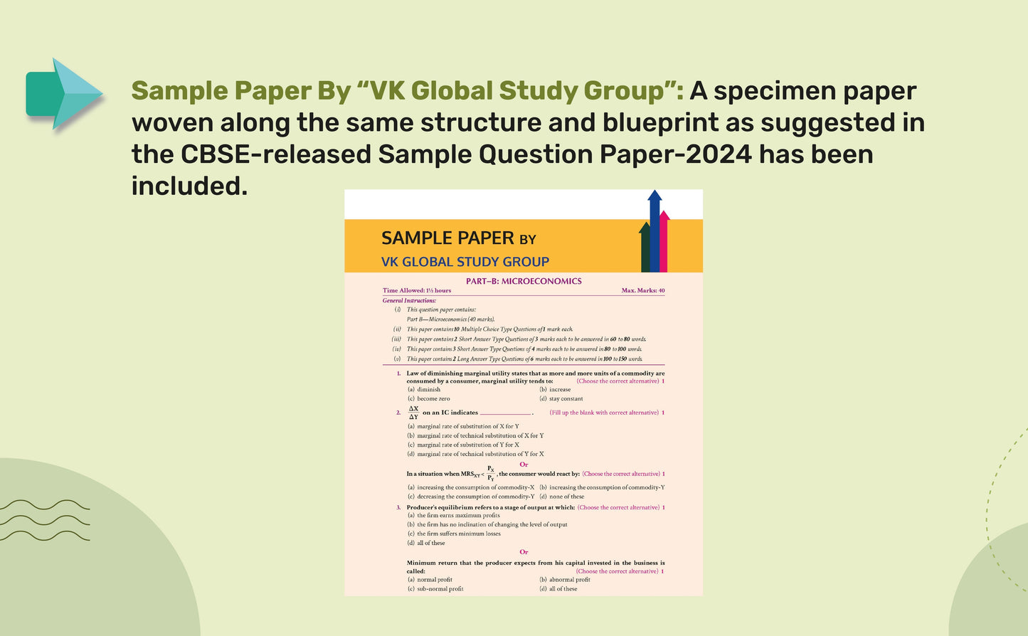 Class 11 Economics Introductory Microeconomics VK
