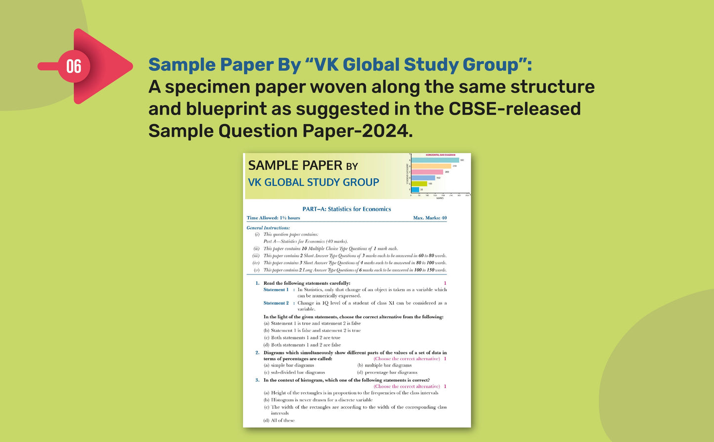 Class 11 Economics Statistics for Economics VK