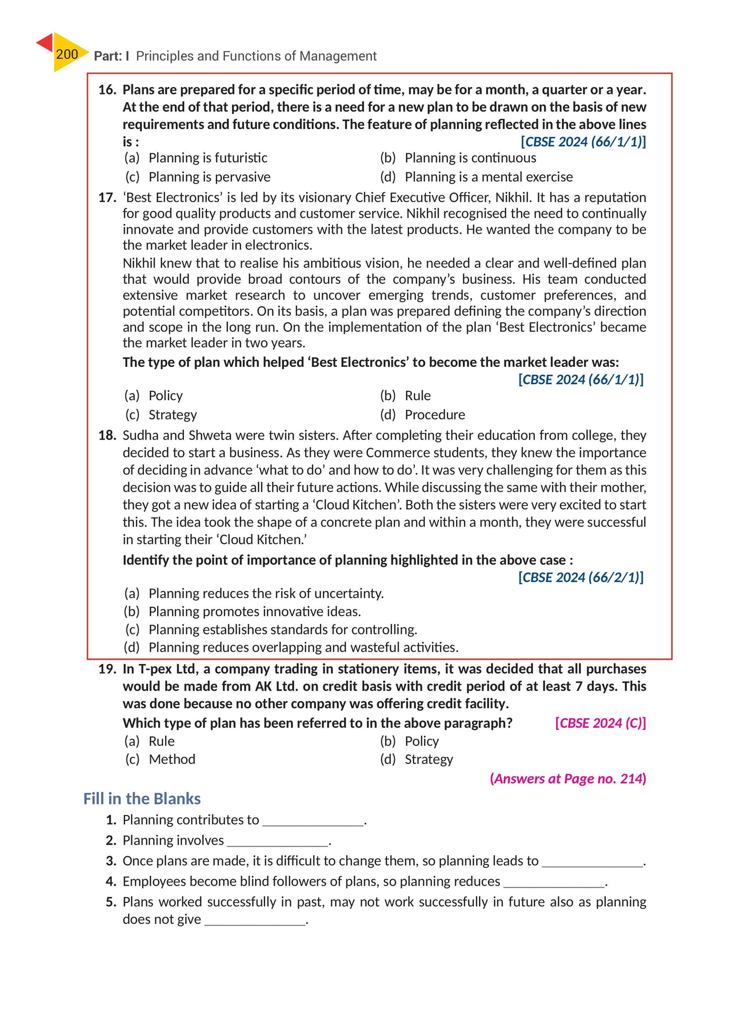 Class 12 Business Studies (Part 1 & Part 2), Poonam Gandhi CBSE (NCERT Solved) | Examination 2025-26 | By Poonam Gandhi VK