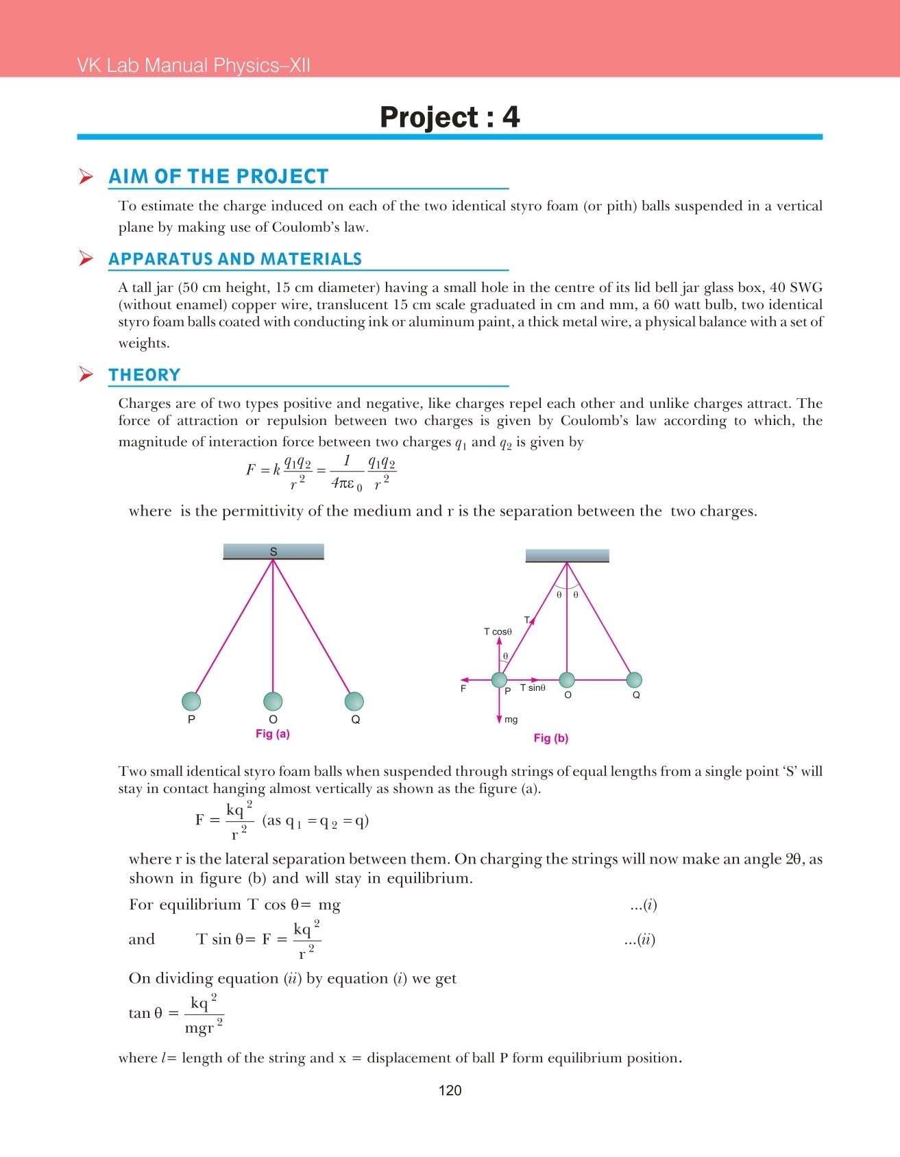 Class 12 Physics Lab Manual VK
