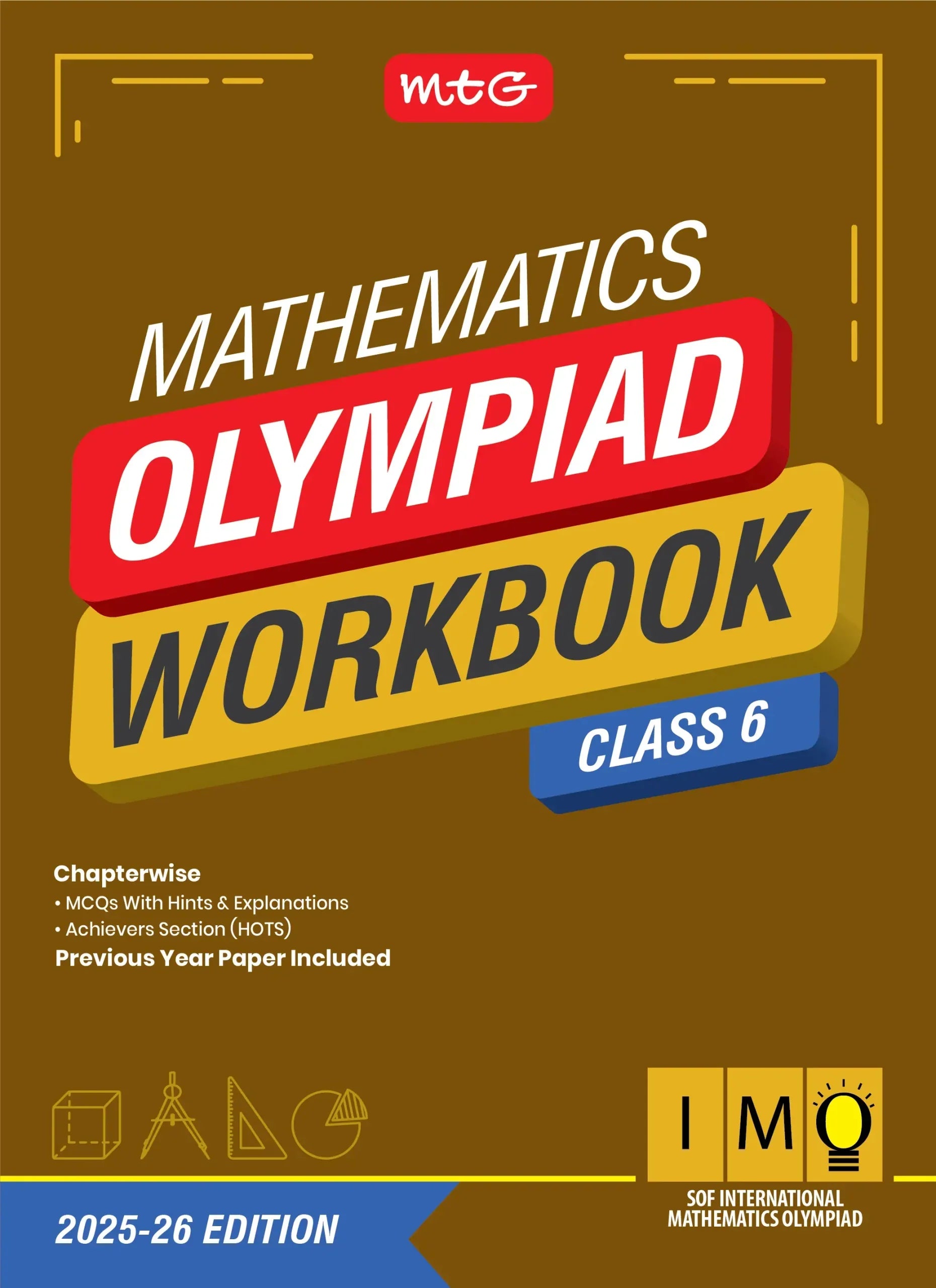 MTG IMO Olympiad Workbook Class 6 