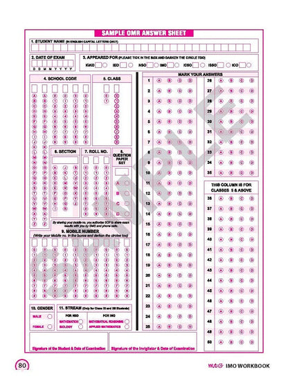 MTG IMO Olympiad Workbook Class 6