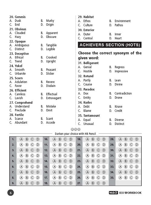 MTG IEO Olympiad Workbook Class 7