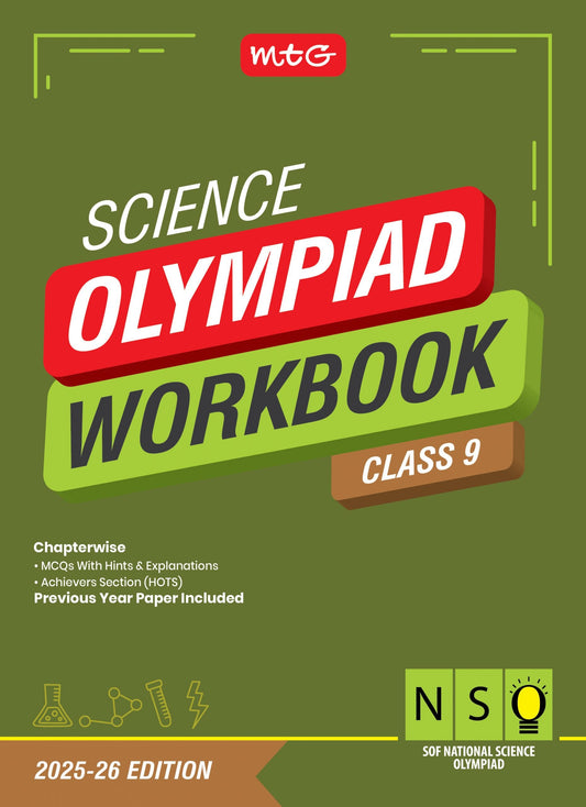 MTG NSO Olympiad Workbook Class 9 