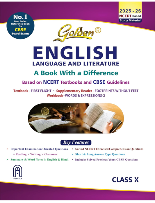 Class 10 Golden English Language & Literature 2025-26
